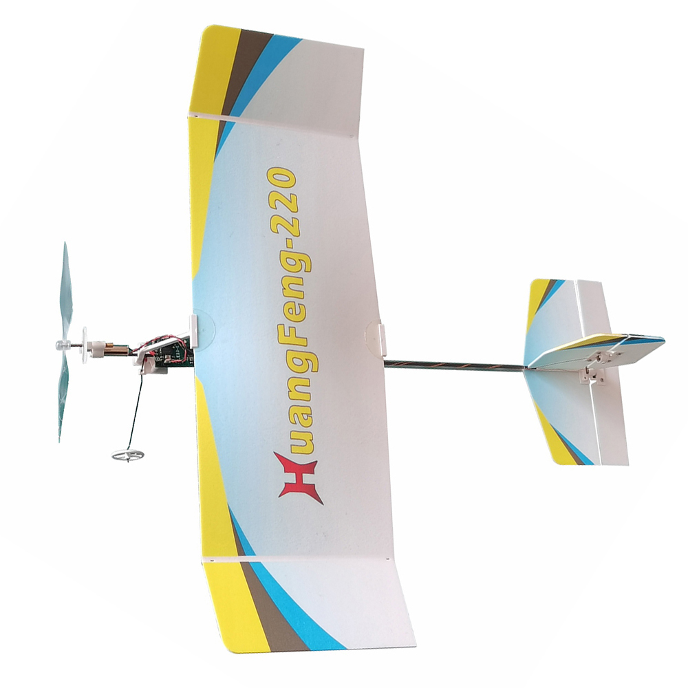 TY-Modell-HuangFeng-220-220mm-Spannweite-PP-Schaum-Ultra-langsame-Segelflugzeug-Indoor-RC-Flugzeug-K-2006545-2